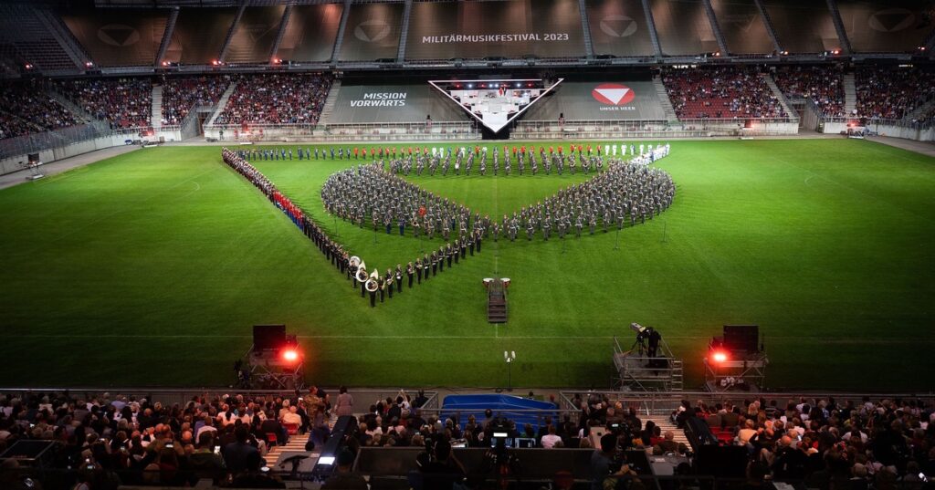 Militärmusikfestival begeisterte 12.000 Zuschauerinnen und Zuschauer