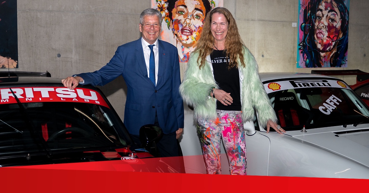 Kunst trifft Porsche