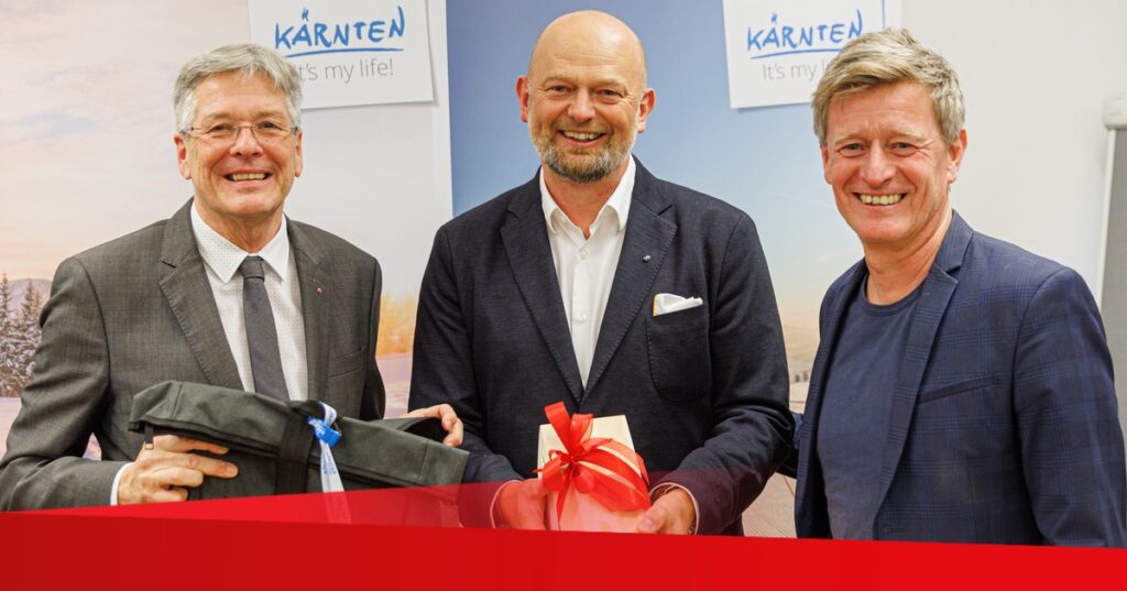 Land Kärnten dankt scheidenden Kärnten Werbung-Chef Christian Kresse