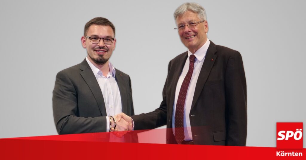 Ervin Hukarevic ist neuer Bezirksparteivorsitzender der SPÖ Klagenfurt-Land