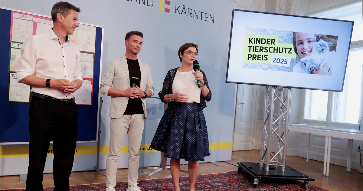 Gro&szlig;es Herz f&uuml;r Tiere: Kinder-Tierschutzpreis 2025 feierlich verliehen
