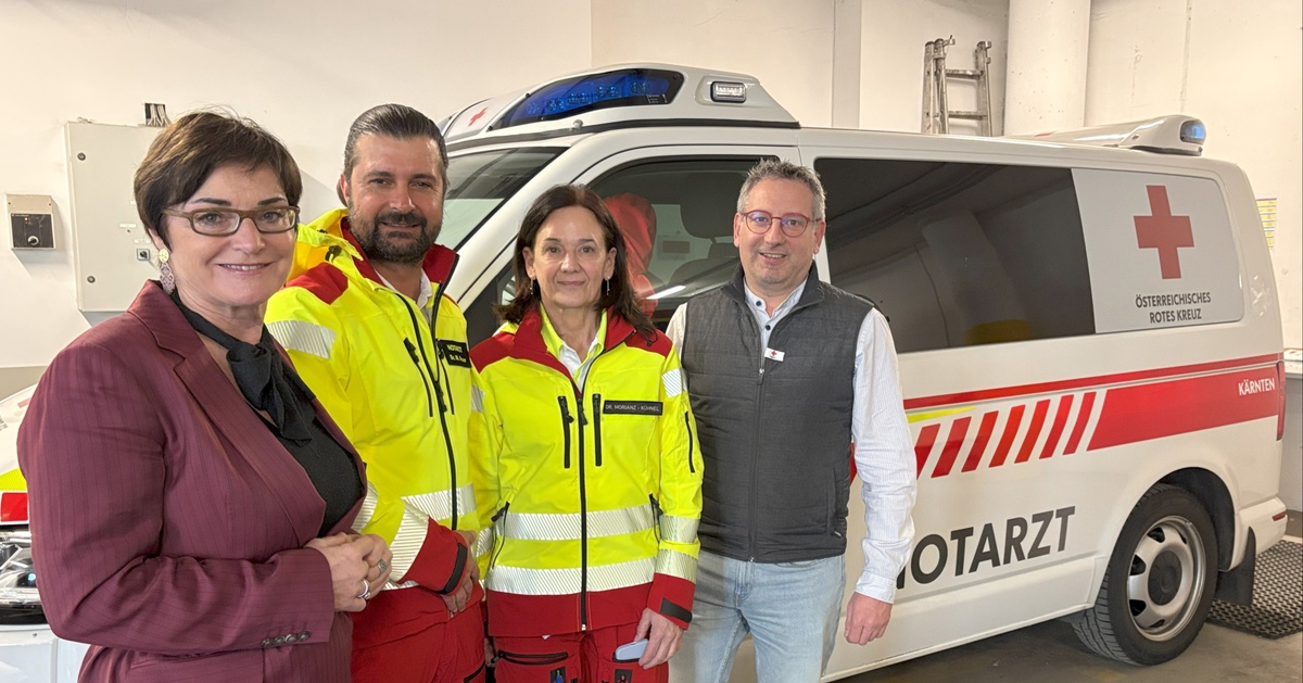 Neue, einheitliche Uniformen f&uuml;r K&auml;rntens Not&auml;rztinnen und Not&auml;rzte