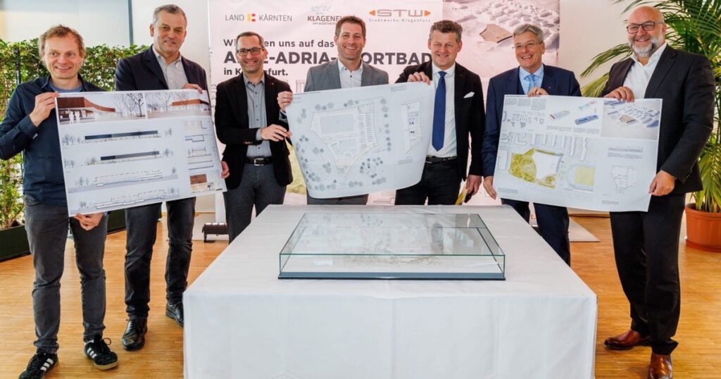 Alpen-Adria-Sportbad Klagenfurt wird zügig umgesetzt
