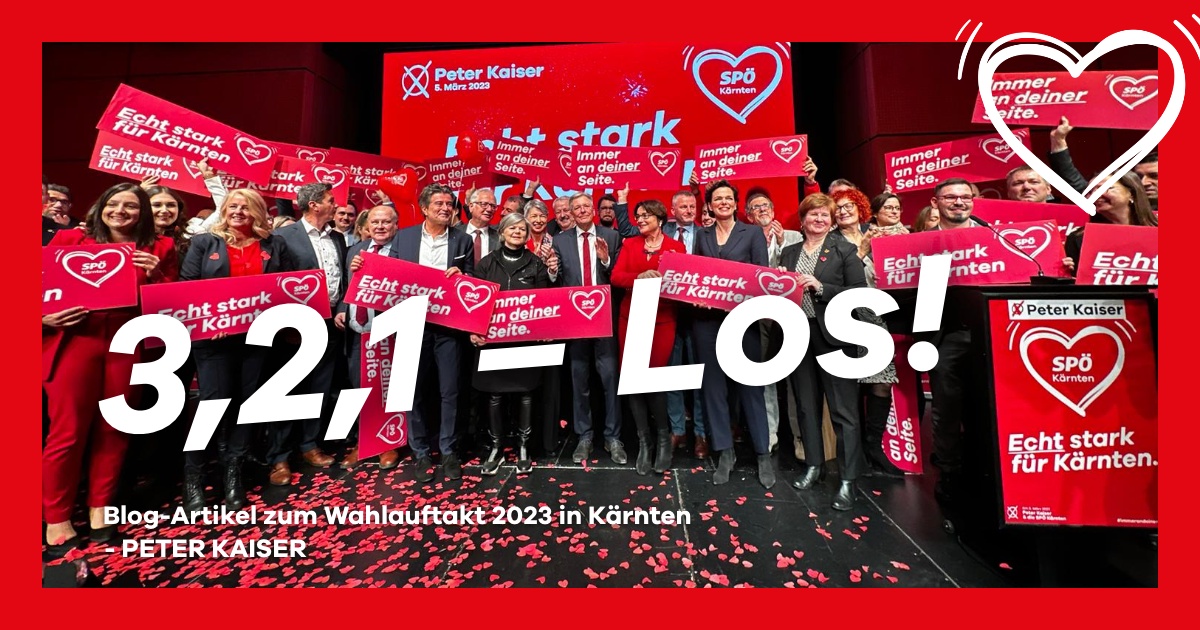 3,2,1 – Los!