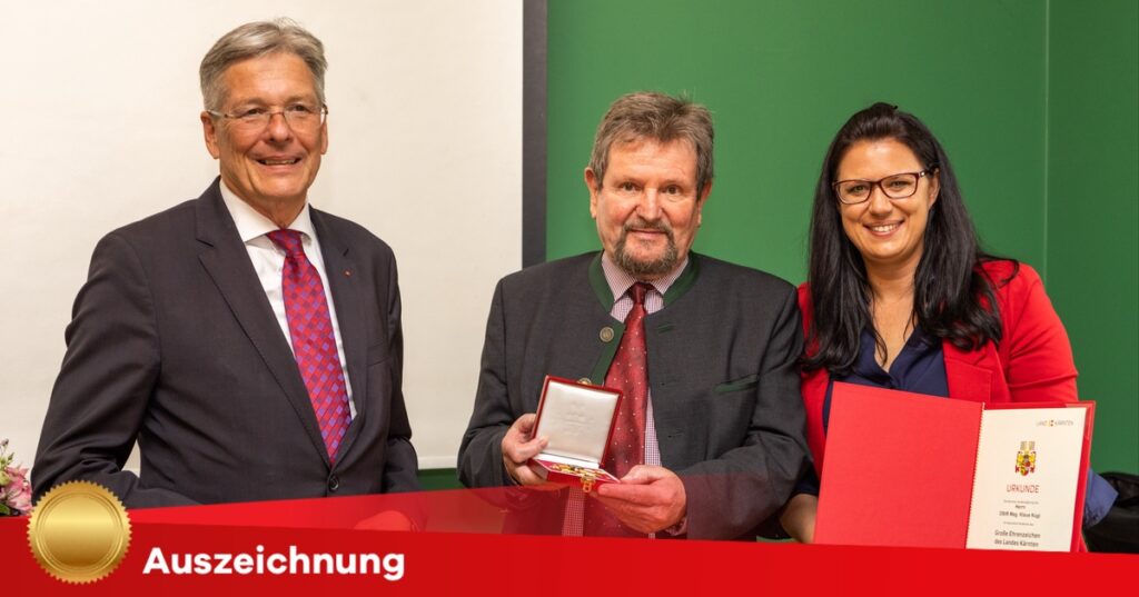 Landesauszeichnung für Naturschutzbund-Obmann