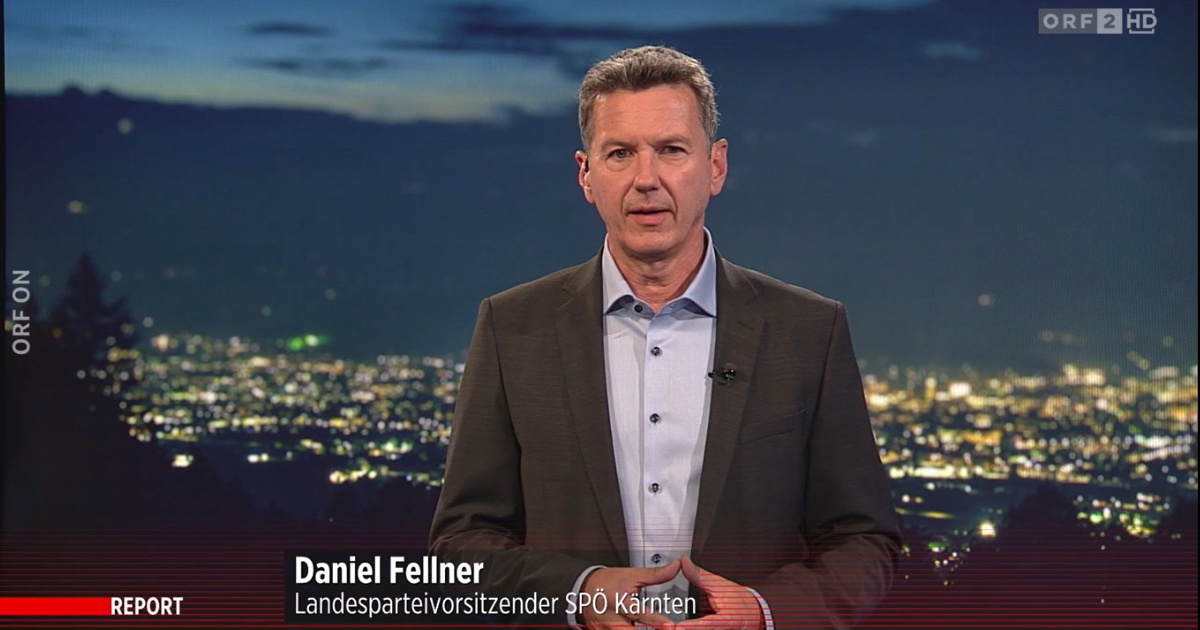 Landesparteivorsitzender Daniel Fellner im Interview