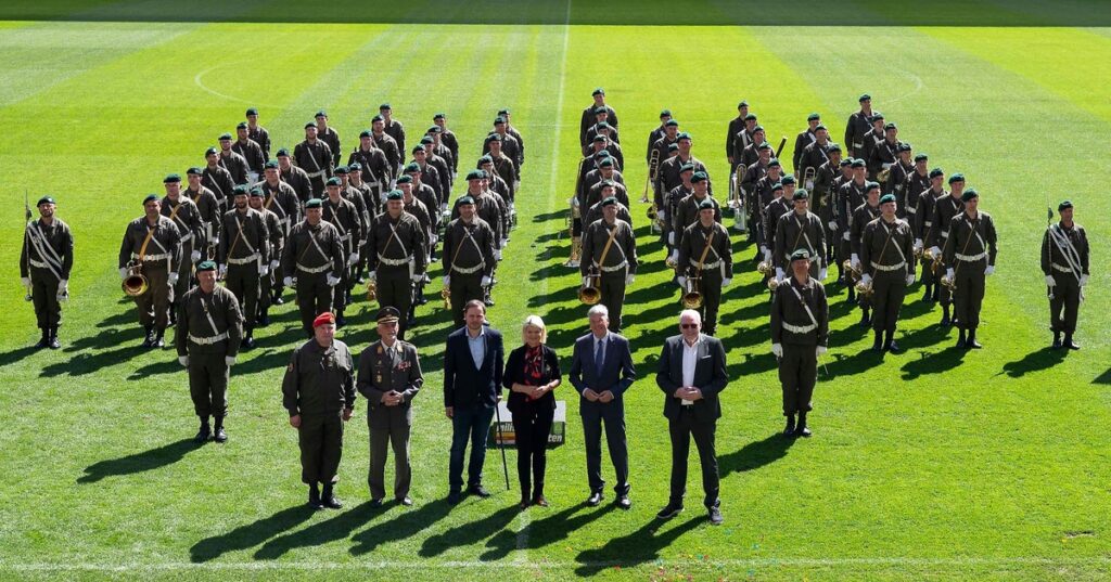 Militärmusikfestival 2023 mit internationaler Beteiligung in Kärnten