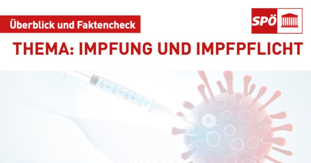 Überblick und Faktencheck: IMPFUNG UND IMPFPFLICHT