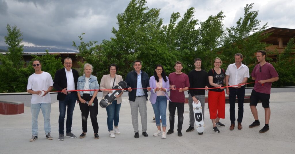Skatepark „PUSHER Plaza“ in Spittal eröffnet