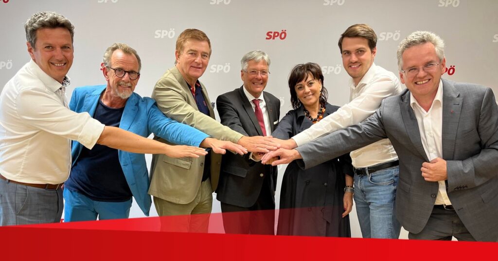 Stellvertreter*innen von Landesparteivorsitzenden Peter Kaiser gewählt!