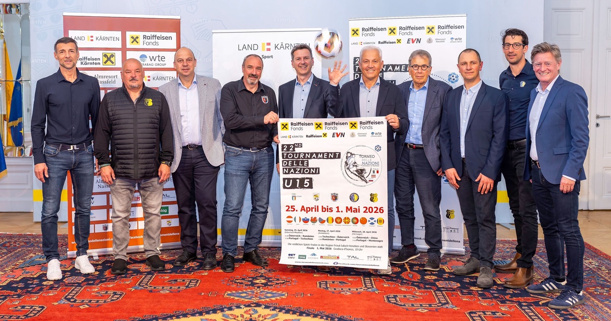 K&auml;rnten als B&uuml;hne f&uuml;r die Fu&szlig;ballstars von morgen