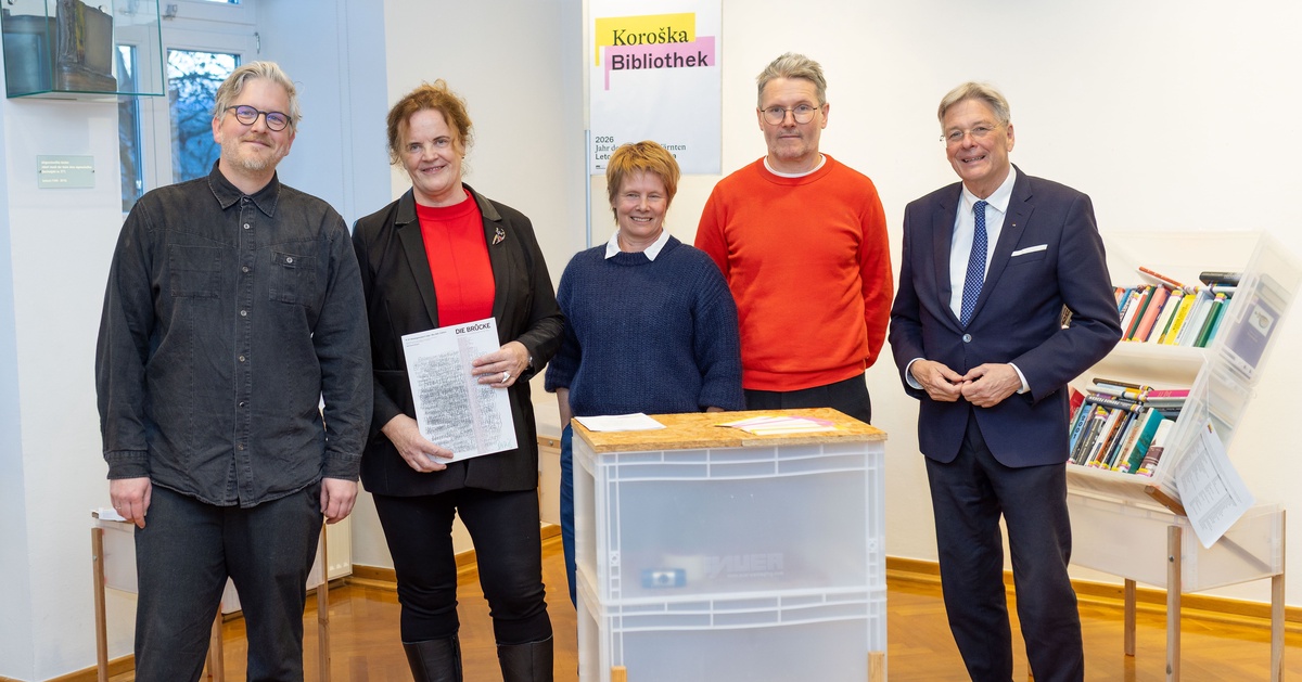 Kulturschwerpunkt 2026: Auftakt ins Jahr der Literatur