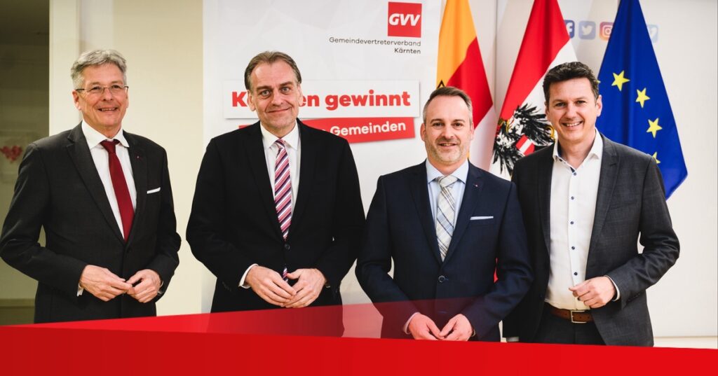 Vallant als Vorsitzender des GVV Kärnten eindrucksvoll bestätigt