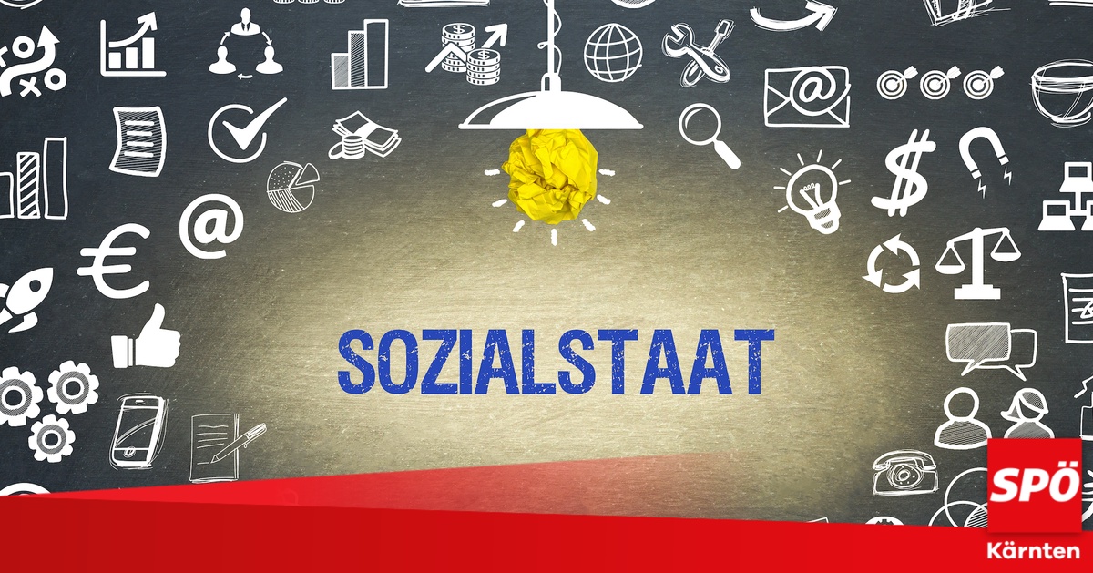SPÖ Kärnten will Sozialstaat langfristig absichern!