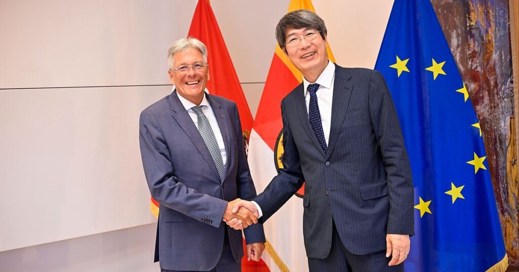 Antrittsbesuch des japanischen Botschafters in Kärnten