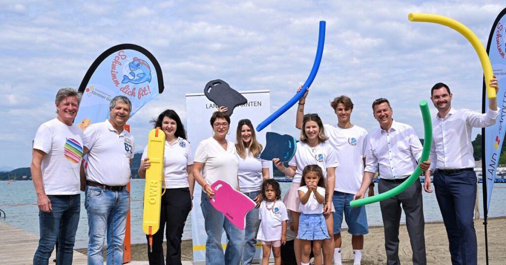 „Schwimm dich fit“ hat 30.000 Kärntner Kindern schwimmen gelehrt