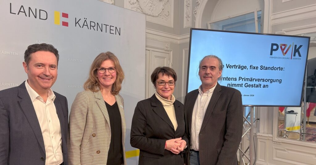 Wohnortnahe Gesundheitszentren: Standorte für PVE stehen fest, Verträge fix