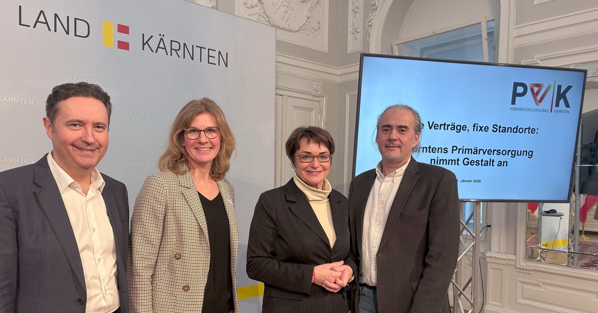 Wohnortnahe Gesundheitszentren: Standorte f&uuml;r PVE stehen fest, Vertr&auml;ge fix