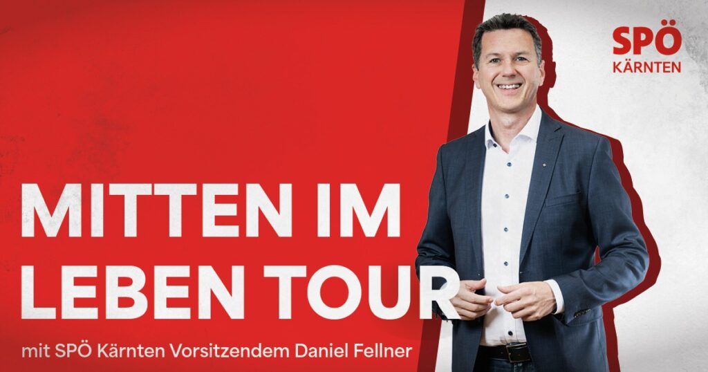 Start der „Mitten im Leben“-Tour durch ganz Kärnten