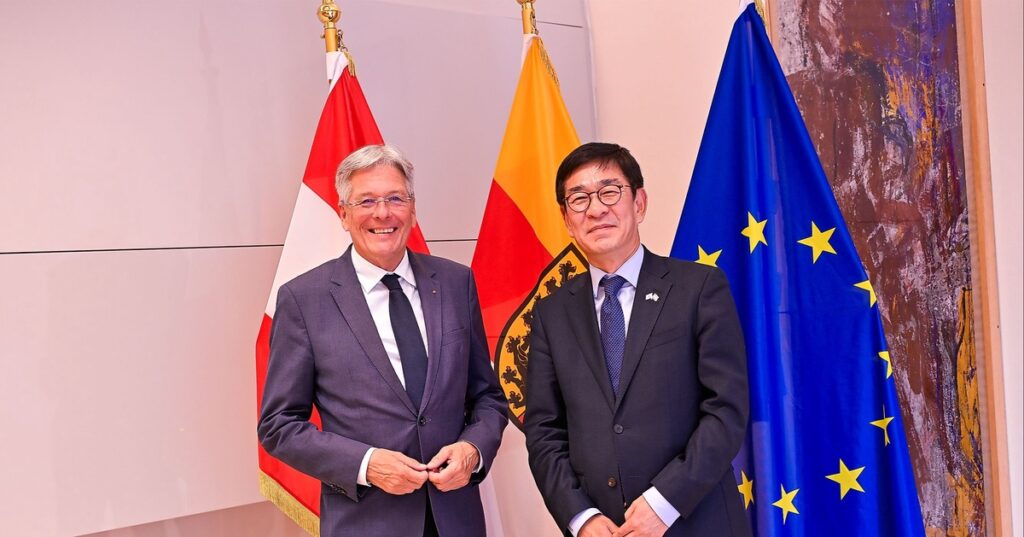 Botschafter Südkoreas auf Antrittsbesuch