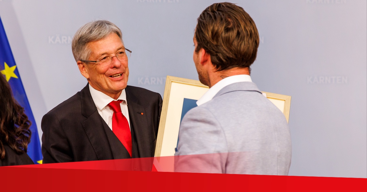 K&auml;rntner Landeswappen verliehen