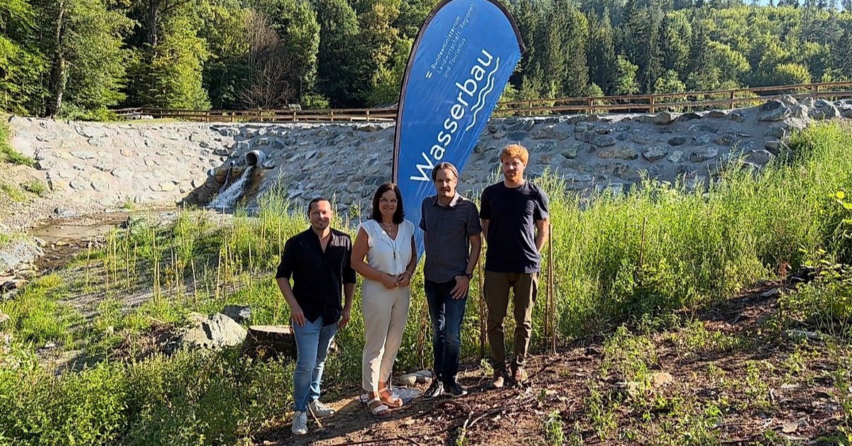 Hochwasserschutz in Viktring auf dem neuesten Stand