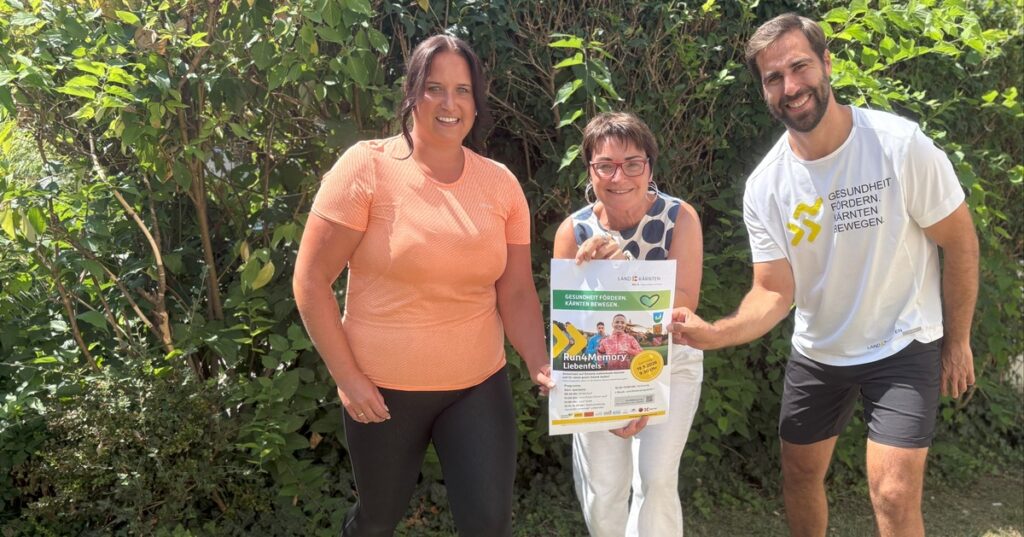 „Run4Memory“ in Liebenfels: Gemeinsam laufend auf Demenz aufmerksam machen